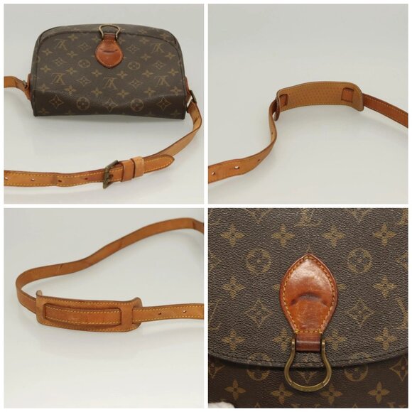 LOUIS VUITTON Monogram Saint Cloud GM Shoulder Bag M51242 LV Auth 128340 - Picture 16 of 16
